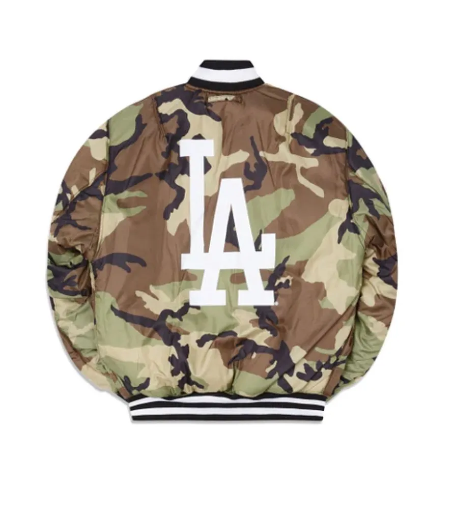 Los Angeles Dodgers Alpha Industries M-1 Reversible Bomber Jackets