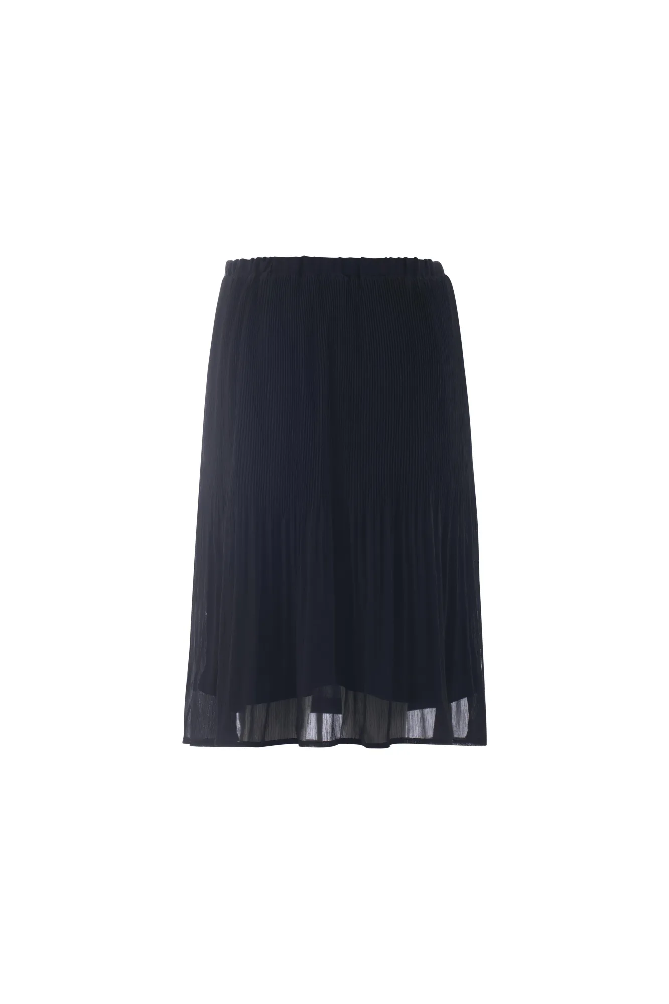 Mini Pleat Chiffon Skirt | BLACK | 8542AR