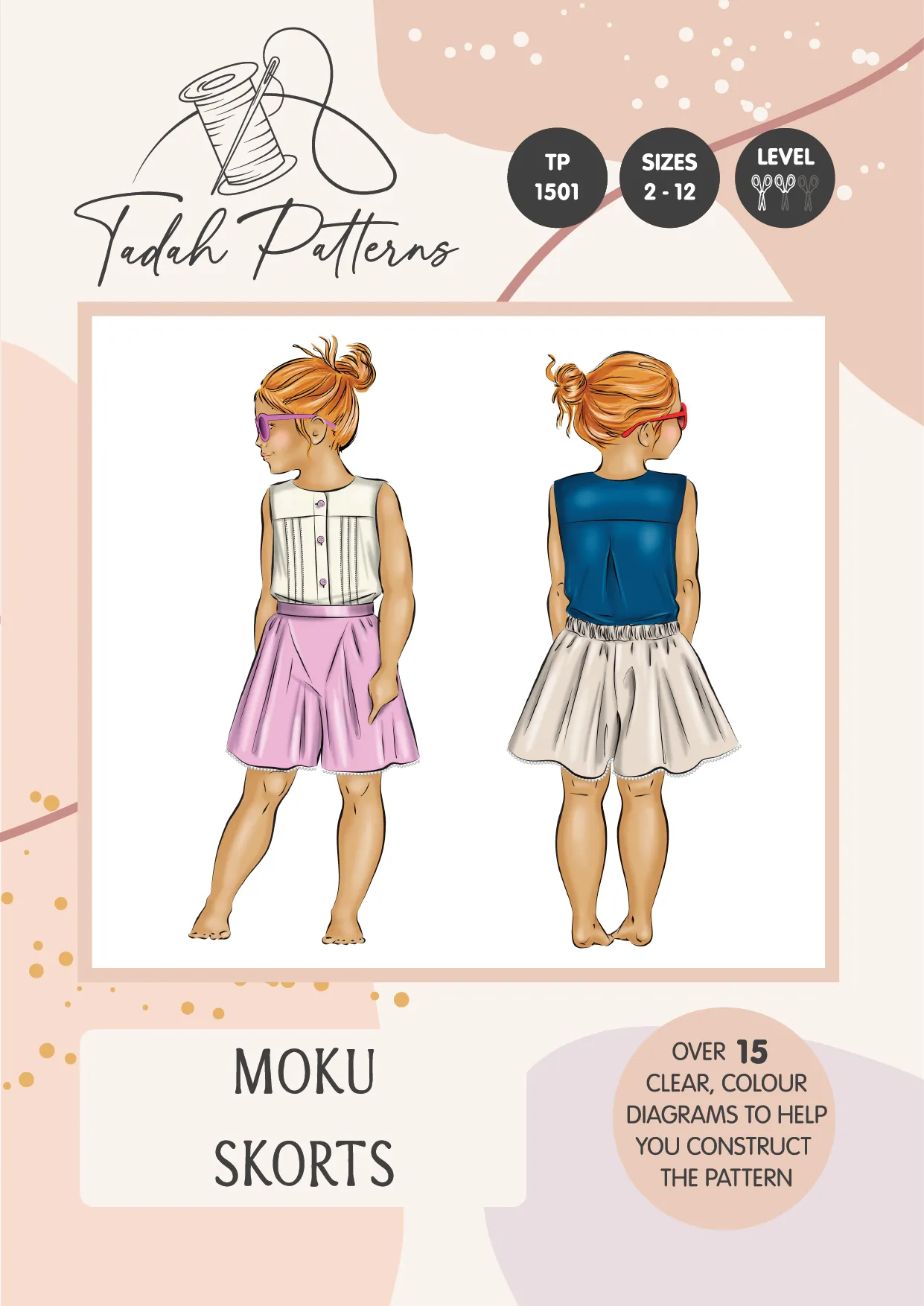 Moku Skorts Sewing Pattern