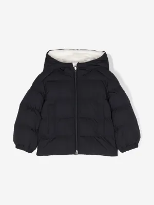 Moncler Enfant Baby Boys Down Padded Eric Jacket in Navy