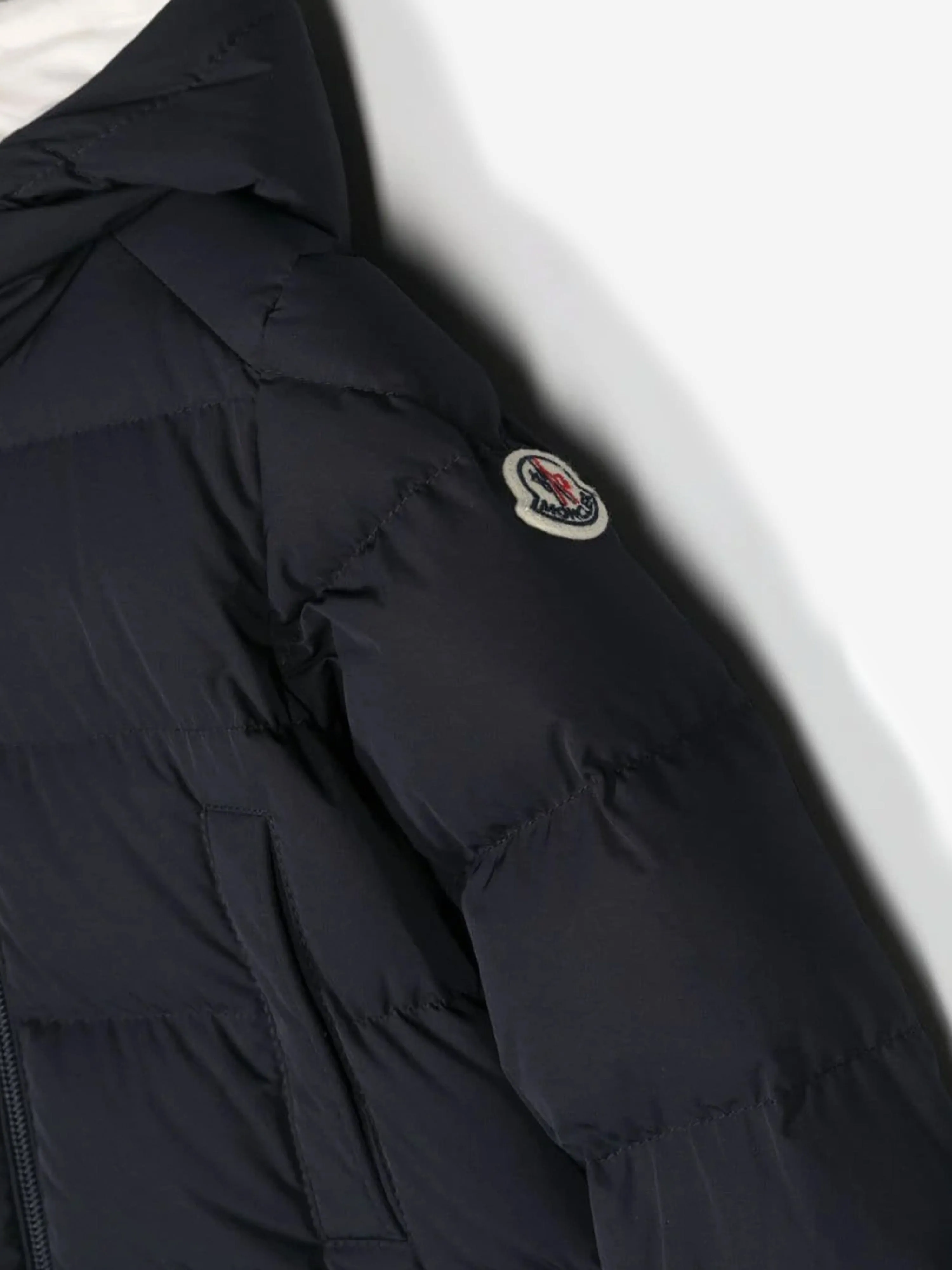Moncler Enfant Baby Boys Down Padded Eric Jacket in Navy
