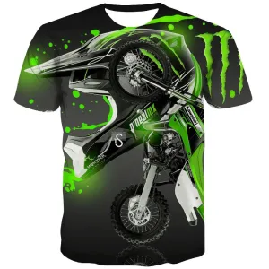 Motocross T shirts Men motorcycle Tshirts Casual Offroad Tshirts Cool