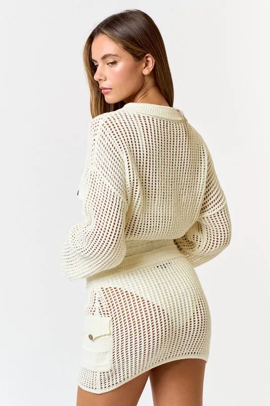Nina Crochet Jacket