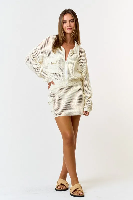 Nina Crochet Jacket
