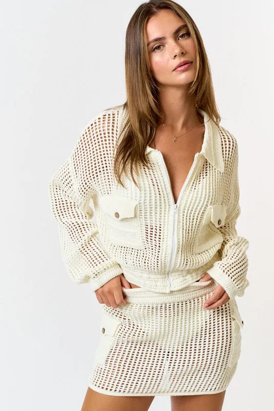 Nina Crochet Jacket