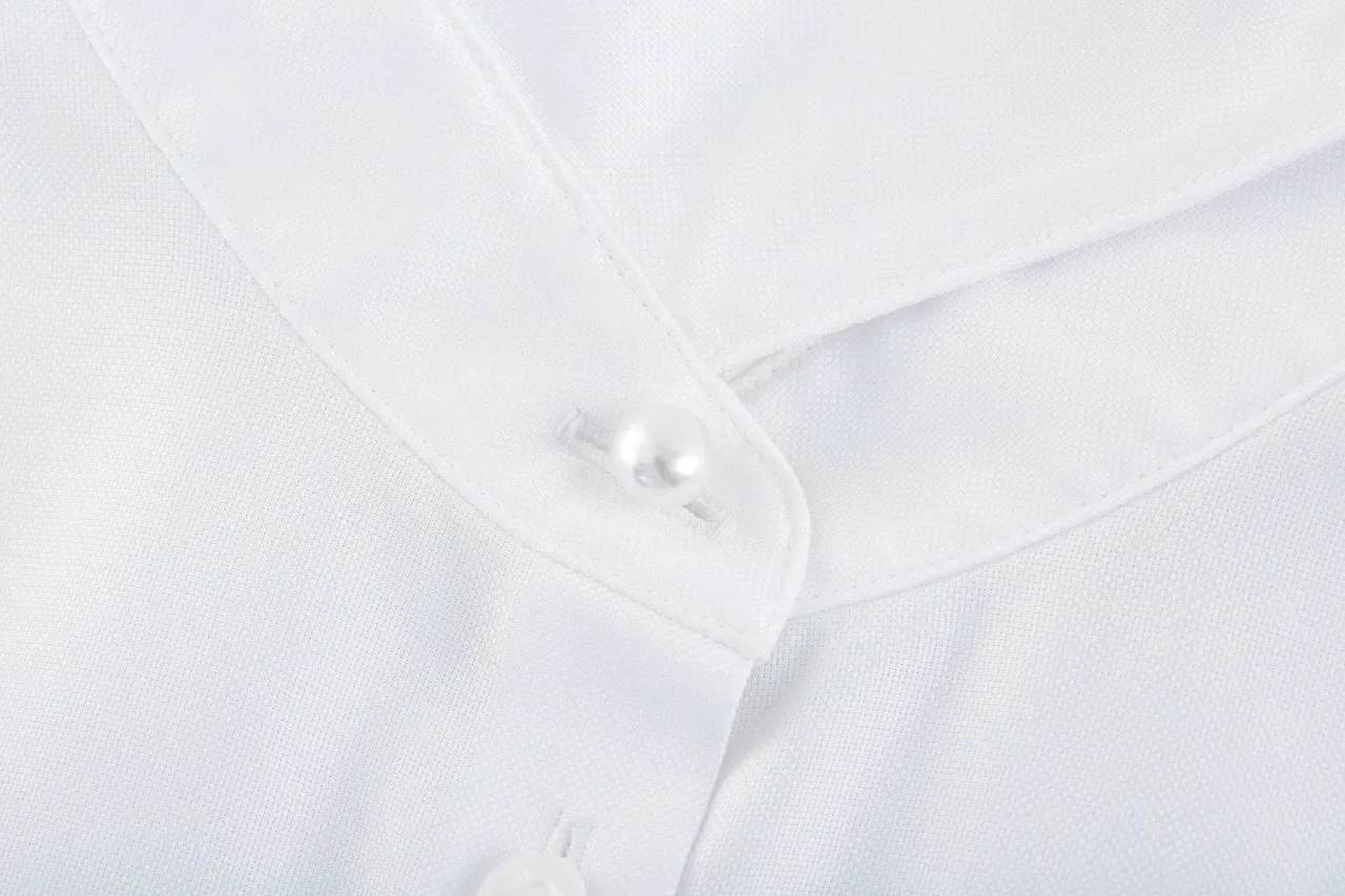Non-Iron Cotton Stretch Oxford Shirt