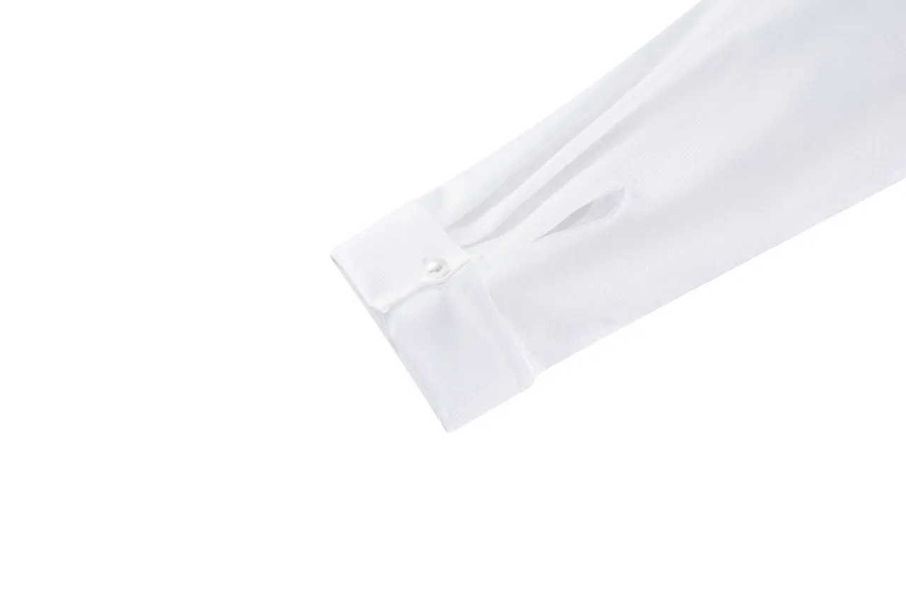 Non-Iron Cotton Stretch Oxford Shirt
