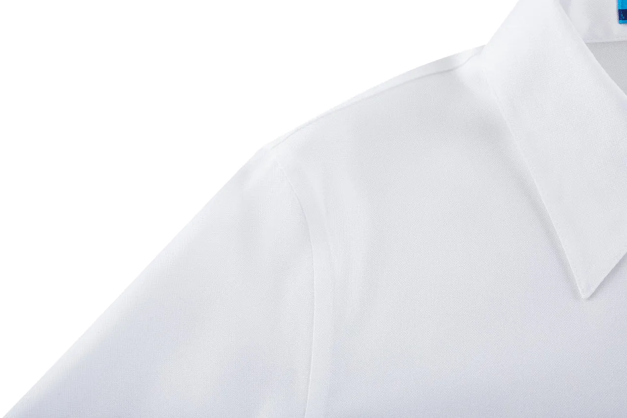 Non-Iron Cotton Stretch Oxford Shirt