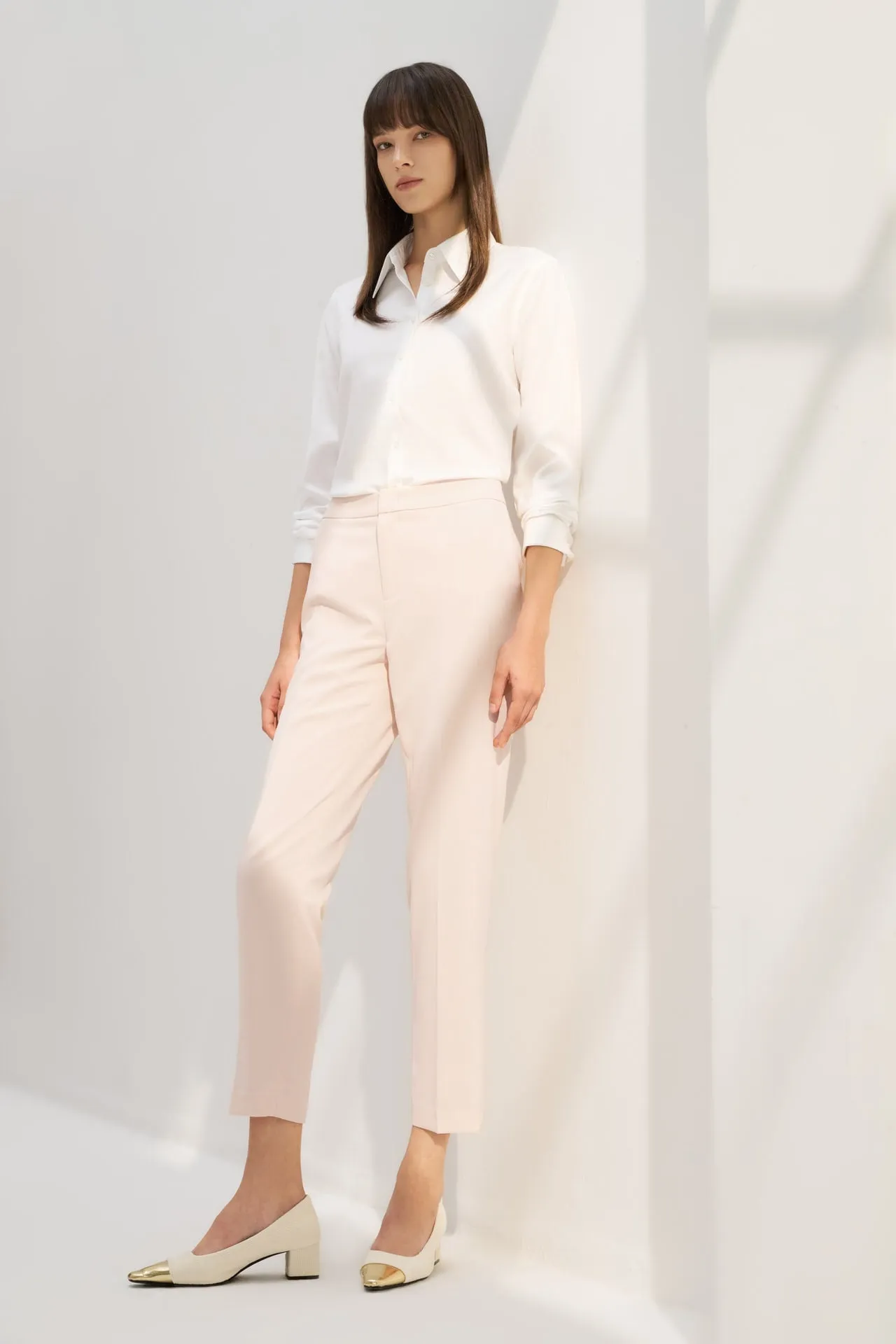 Non-Iron Cotton Stretch Oxford Shirt