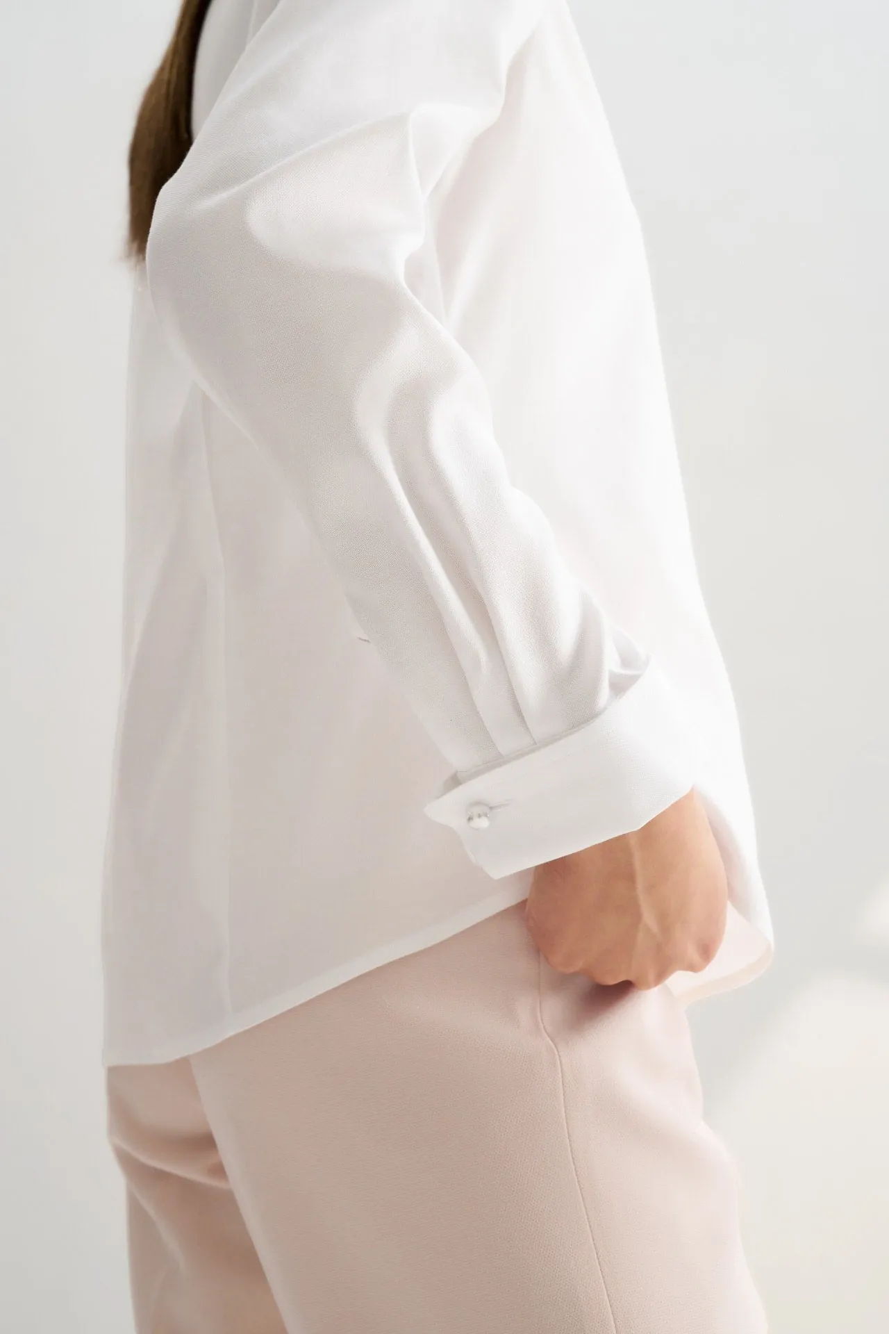 Non-Iron Cotton Stretch Oxford Shirt