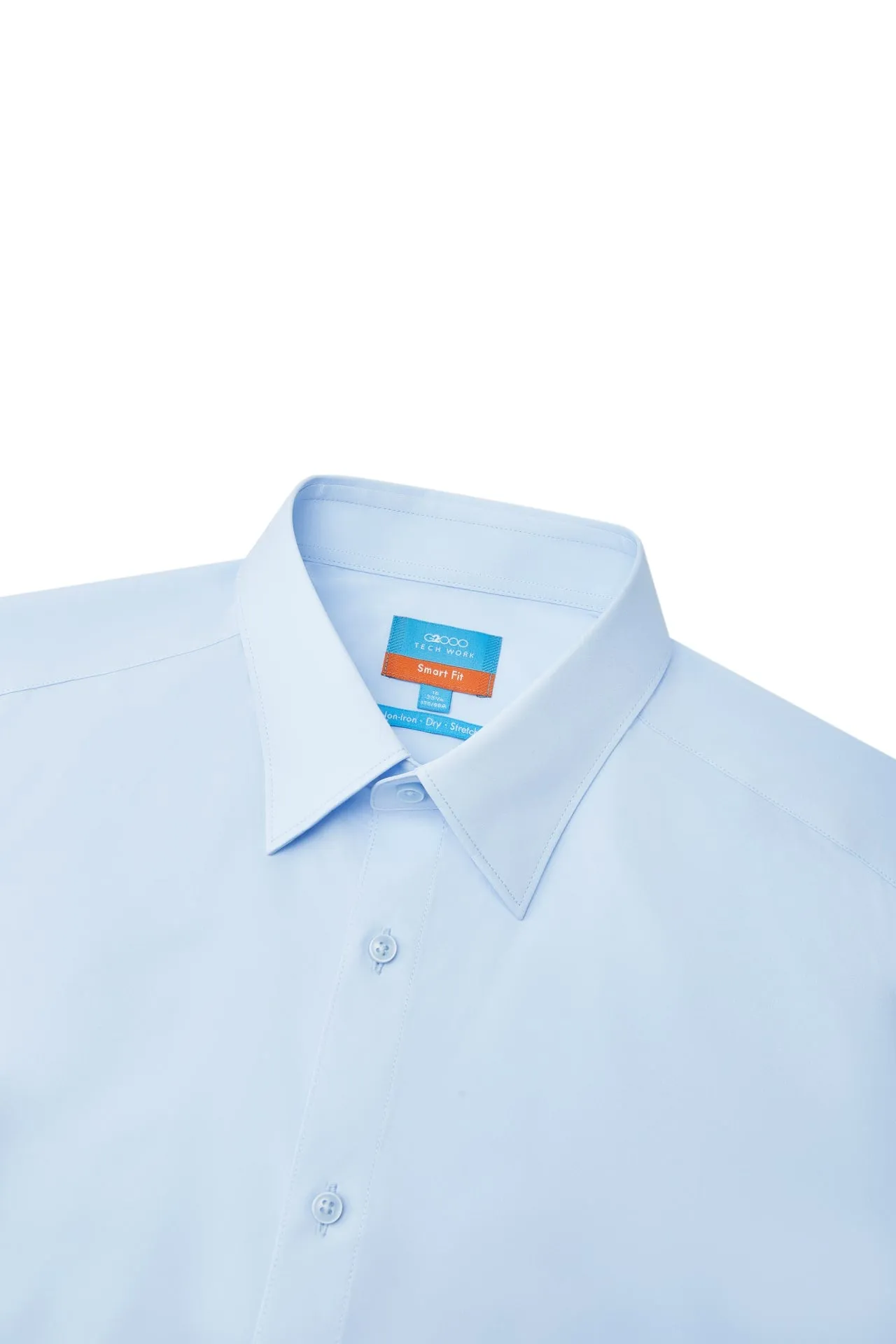 Non-Iron Dry Stretch Smart Fit Poplin Shirt