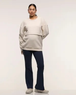 Oversized Feeding Zip Jumper
