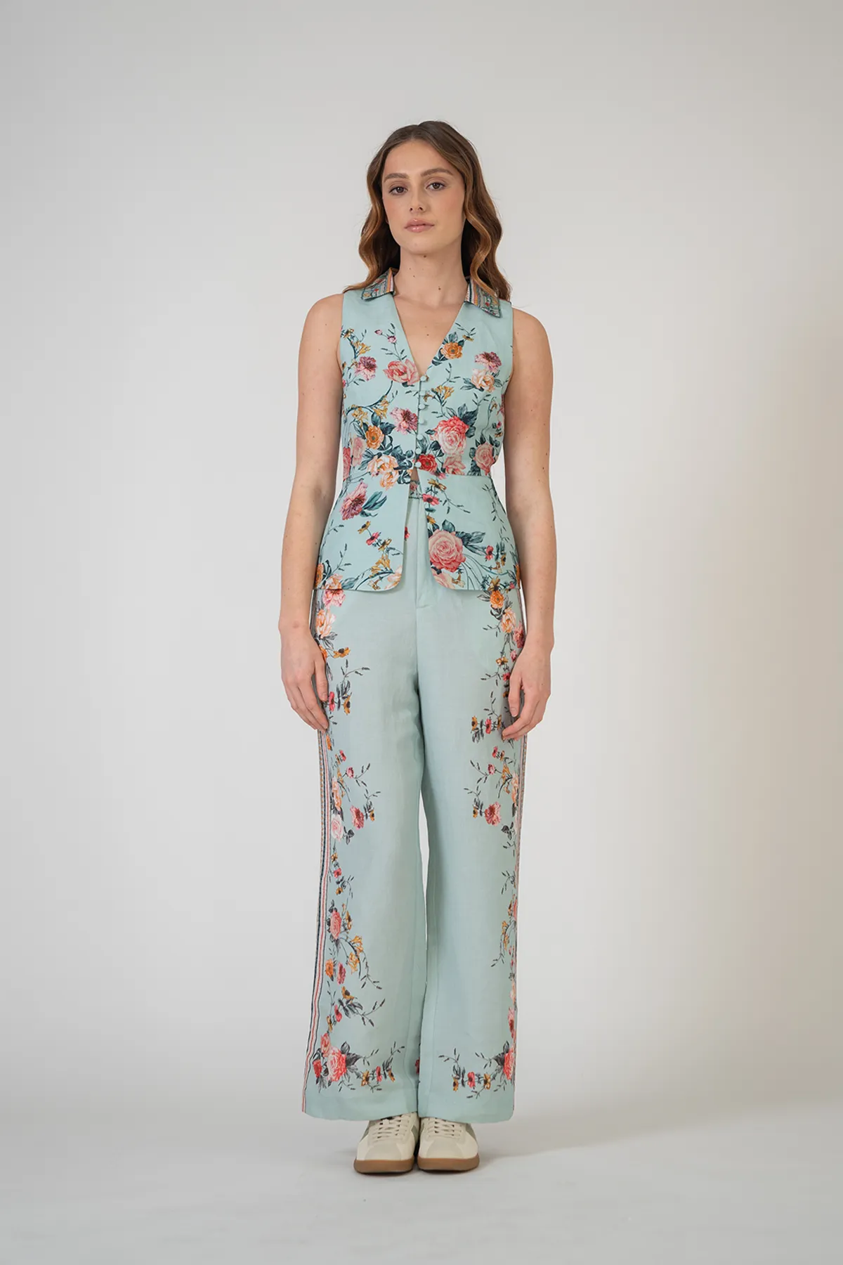 Petra Collared Waist coat