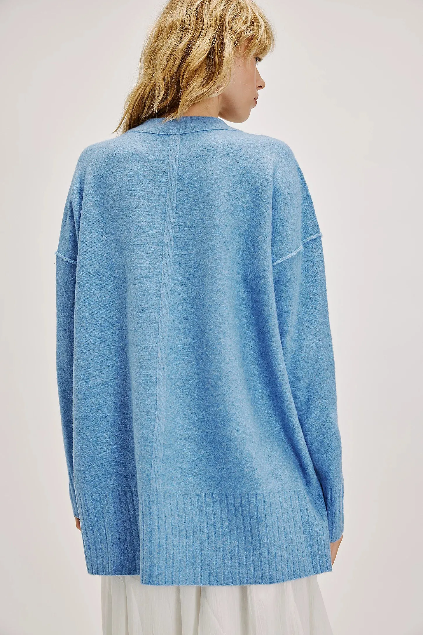Phoebe Pullover - Waterfall Heather