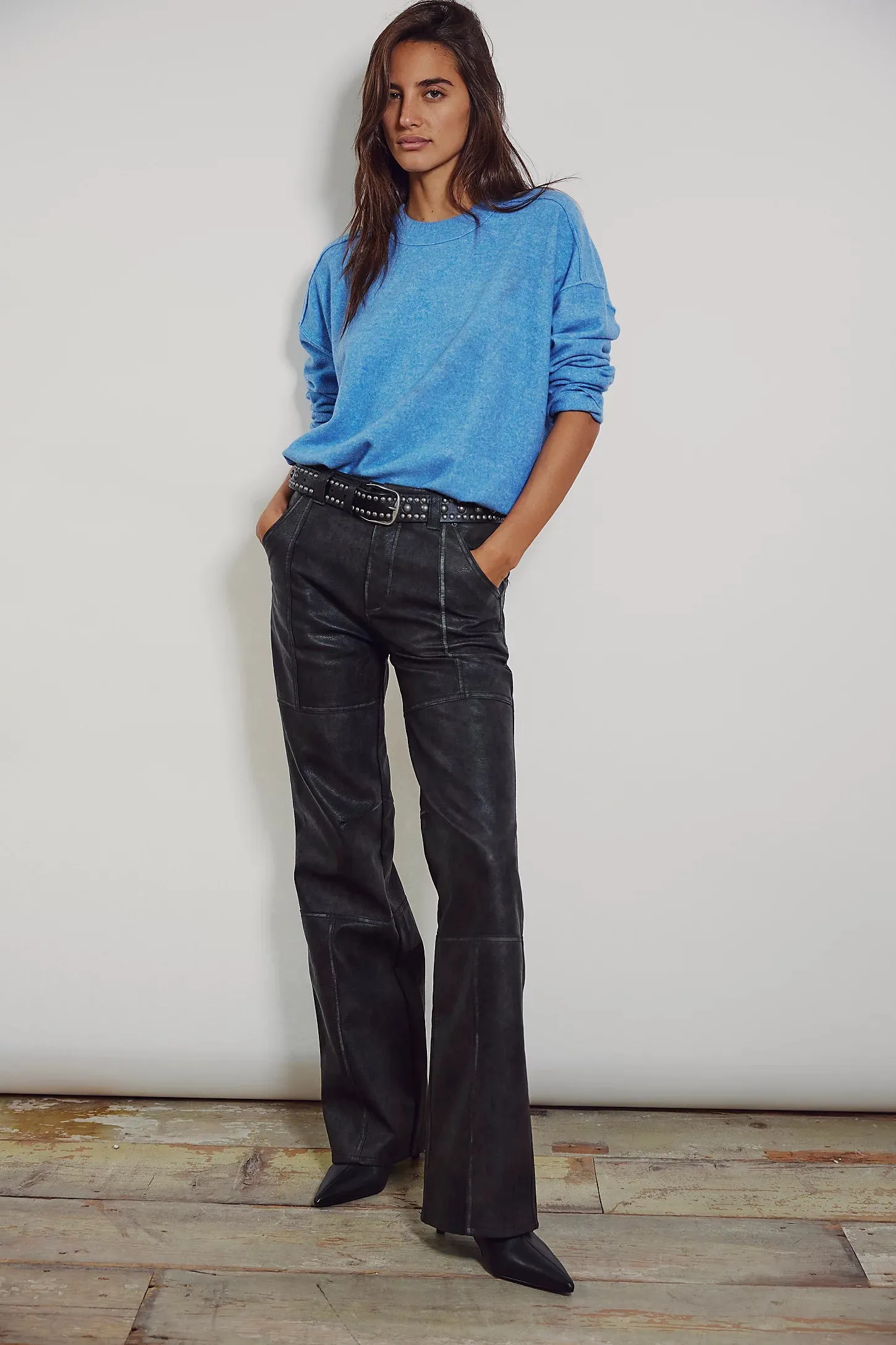 Phoebe Pullover - Waterfall Heather