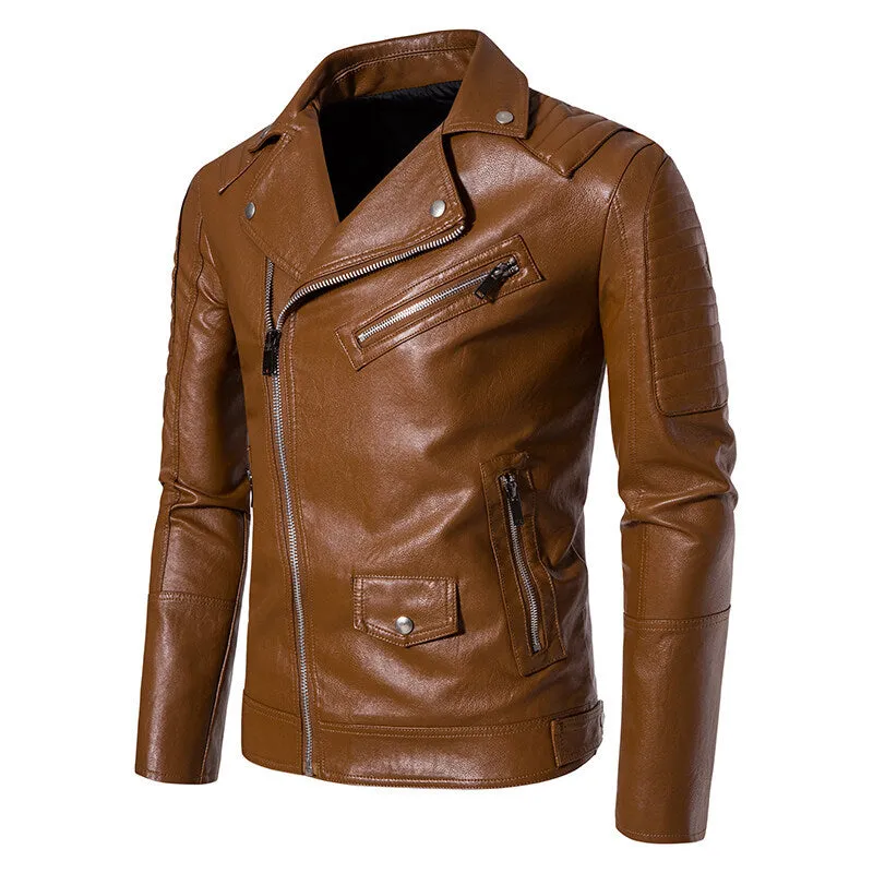 Punk Style Men's Premium Art Leather Jacket | PP6611