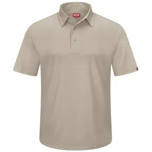 Red Kap Male Professional Polo SK90 - Tan