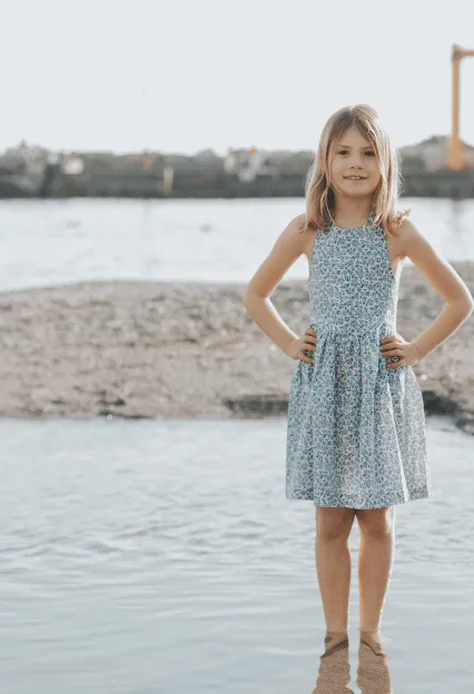 Ribes Dress - Blue Liberty