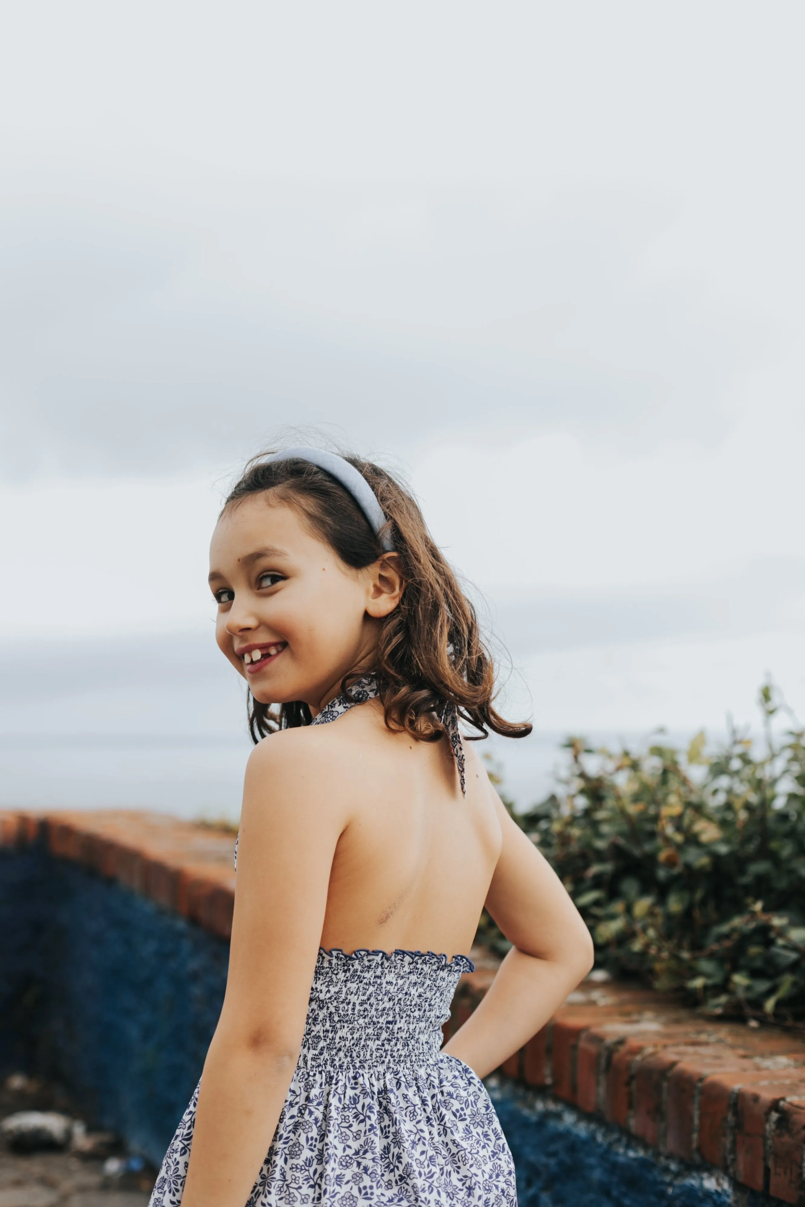 Ribes Dress - Blue Liberty