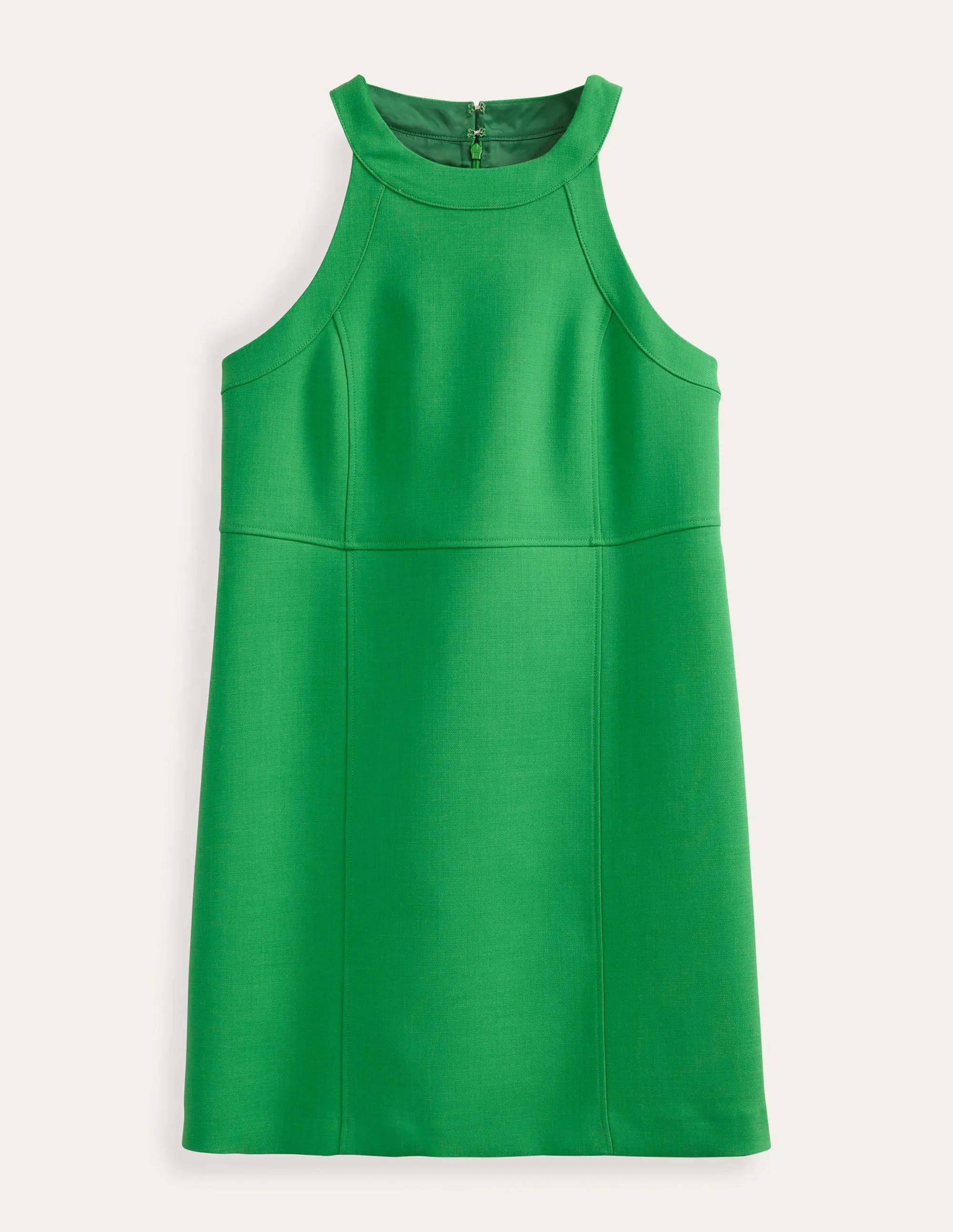 Sleeveless Mini Shift Dress-Green Bee
