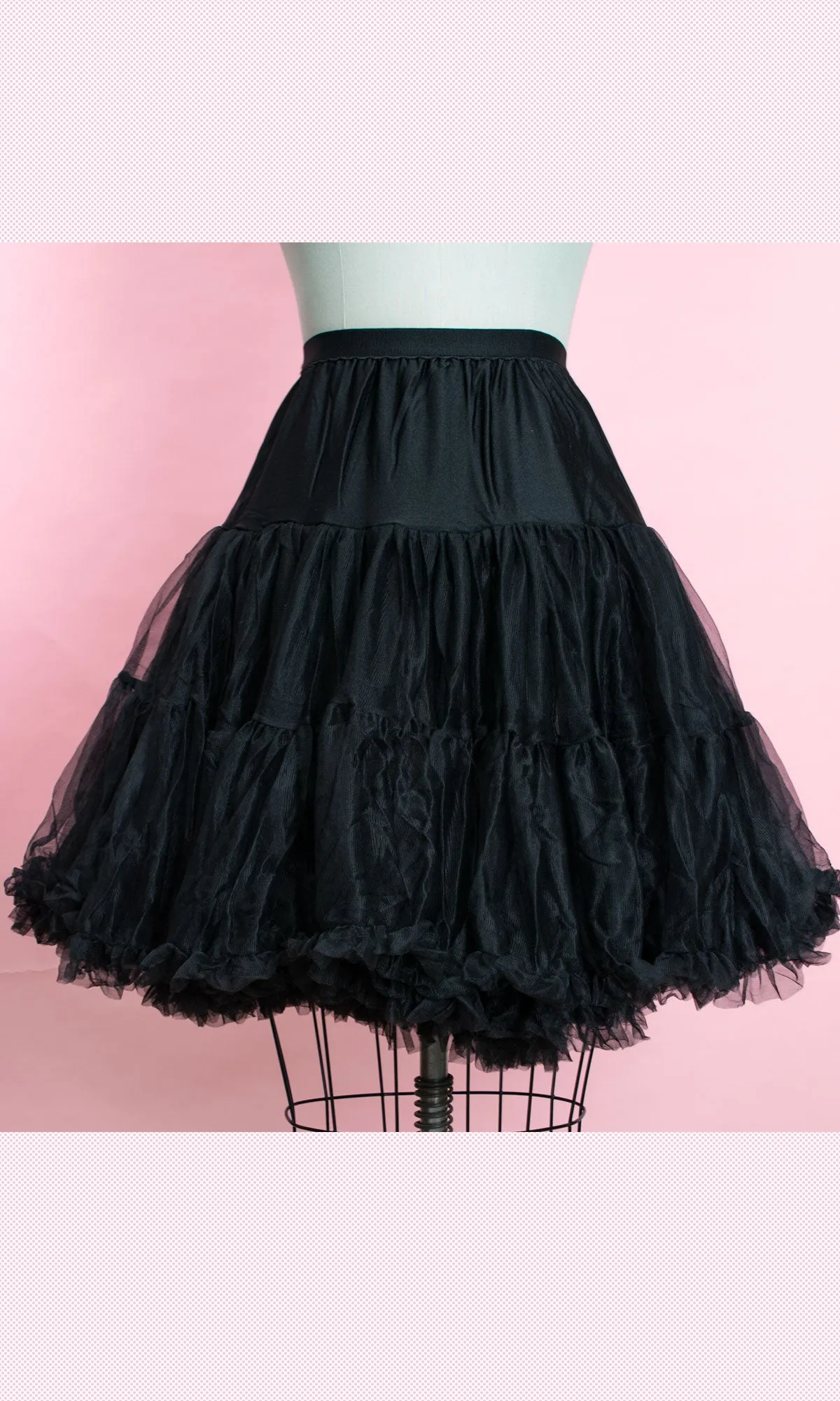 Slip Petticoat- Black