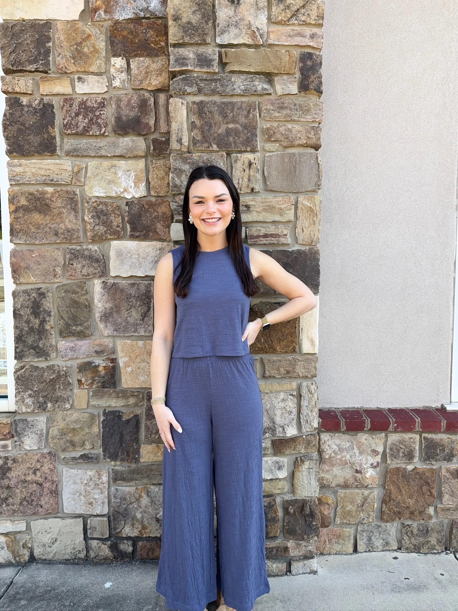 Sloane Textured Top