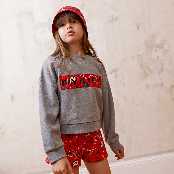 Sonia Rykiel Child Marisa Sweatshirt Grey