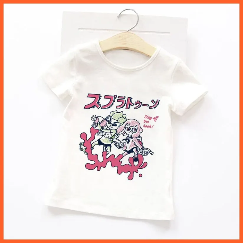 Summer Cartoon Animals Baby Kids T-Shirt | Cute Short Sleeve Printed Toddler Tee