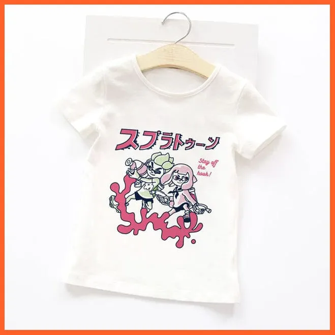 Summer Cartoon Animals Baby Kids T-Shirt | Cute Short Sleeve Printed Toddler Tee