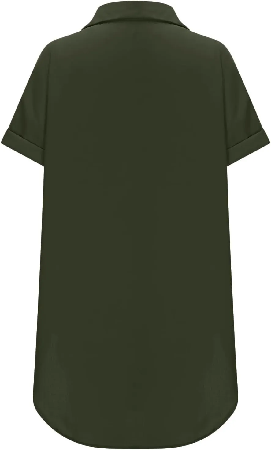 Summer Dresses for Women 2025 Lapel Neck Short Sleeve Shirt Dress Cotton Linen Button Down Mini Dress with Pockets