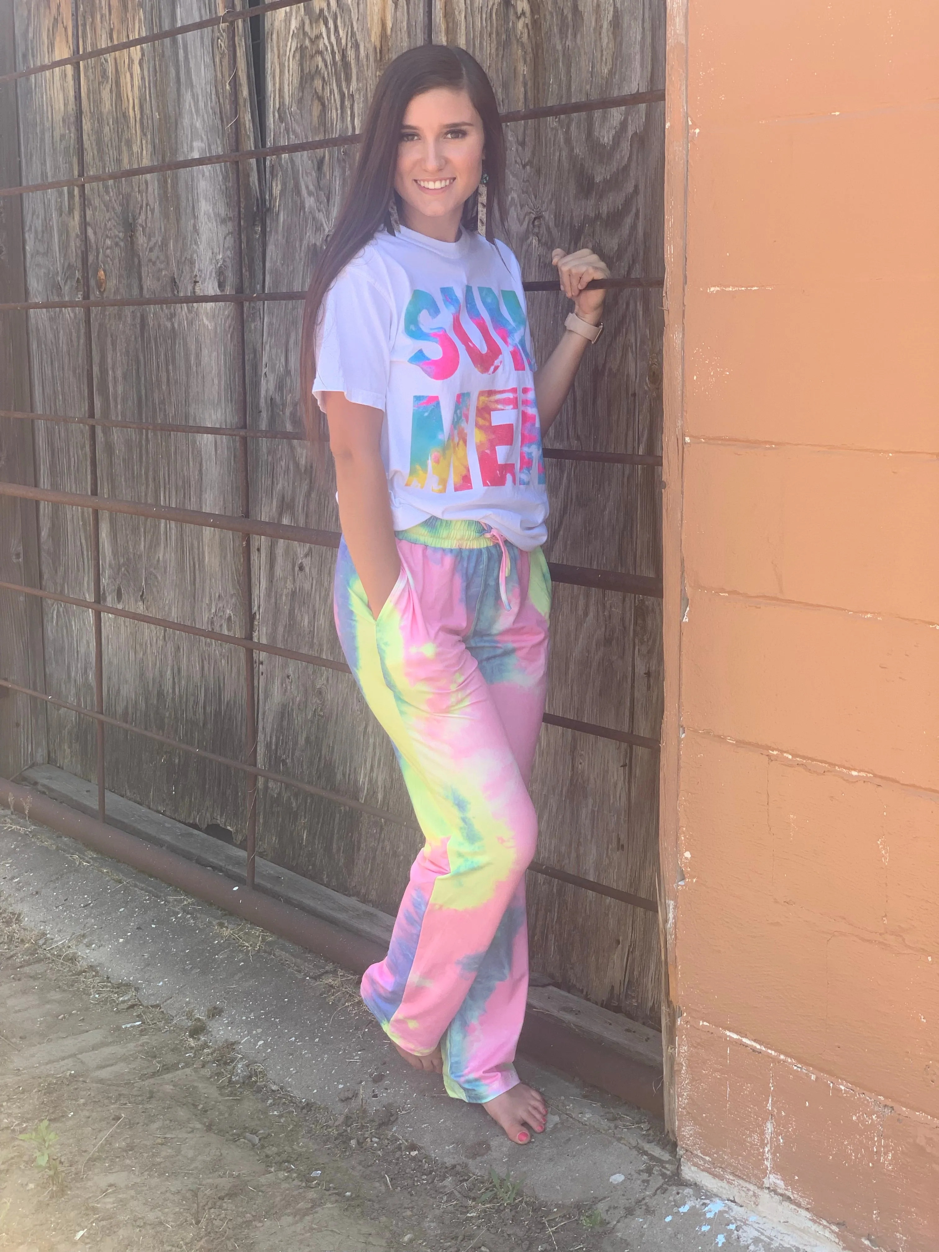 Sunrise Tie-Dye Lounge Pants