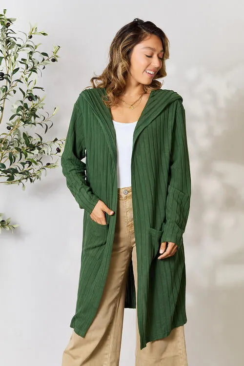 The Lily Hooded Sweater Cardigan