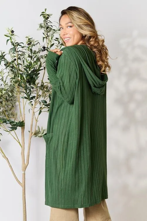 The Lily Hooded Sweater Cardigan