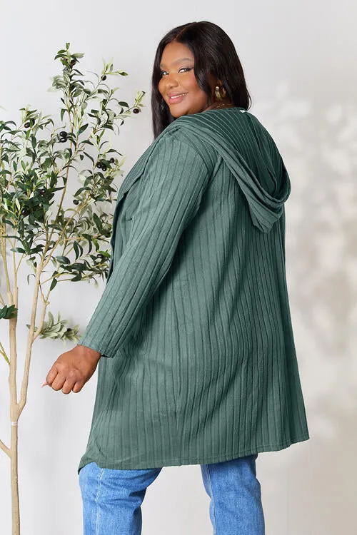 The Lily Hooded Sweater Cardigan
