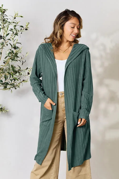 The Lily Hooded Sweater Cardigan