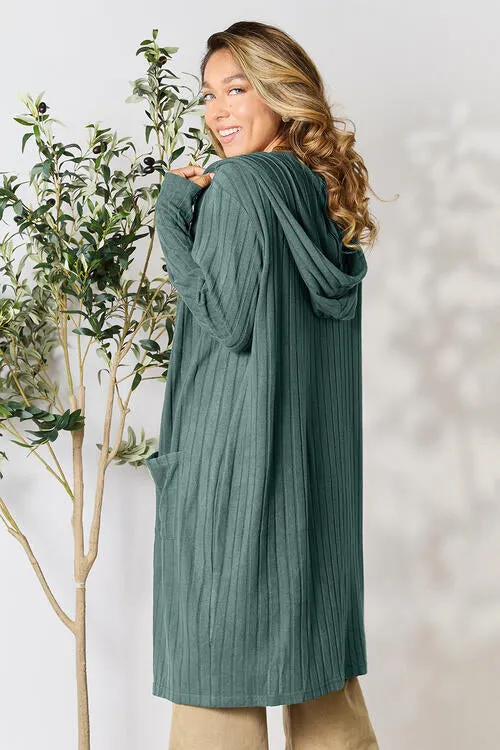 The Lily Hooded Sweater Cardigan