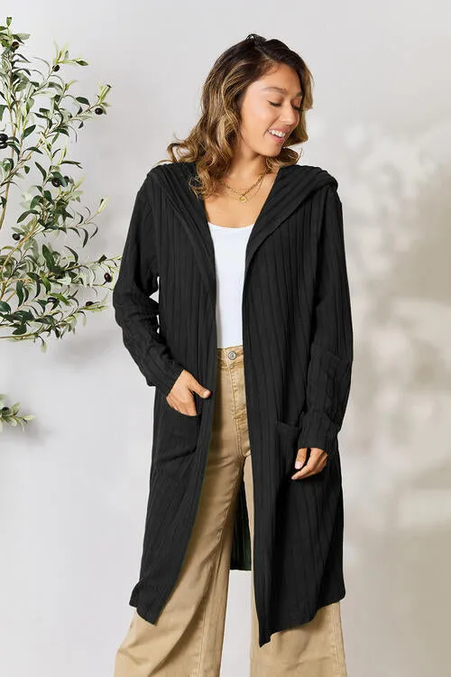 The Lily Hooded Sweater Cardigan