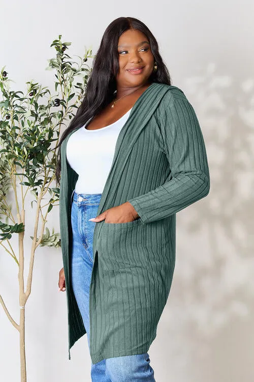 The Lily Hooded Sweater Cardigan