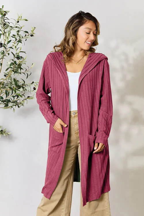 The Lily Hooded Sweater Cardigan