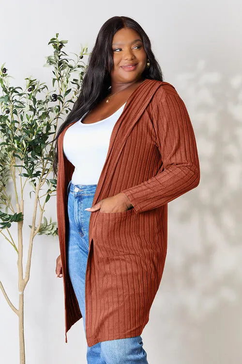 The Lily Hooded Sweater Cardigan