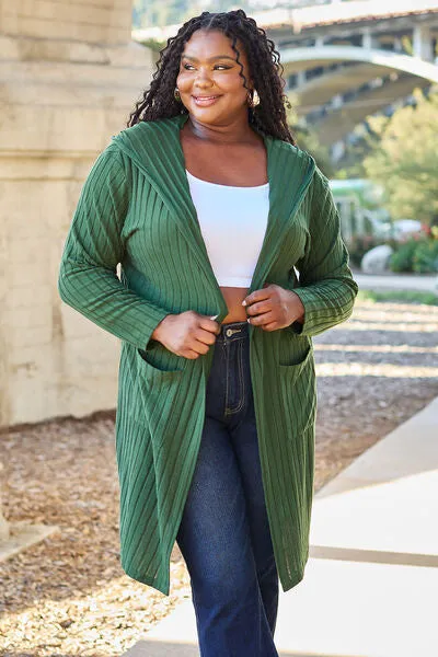 The Lily Hooded Sweater Cardigan