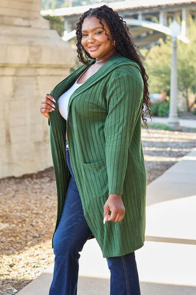 The Lily Hooded Sweater Cardigan