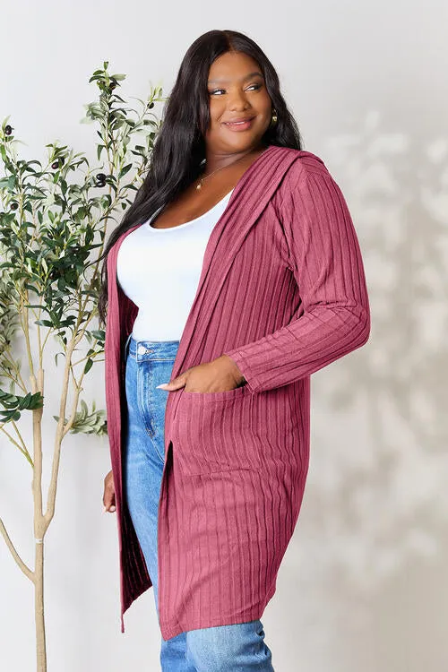 The Lily Hooded Sweater Cardigan