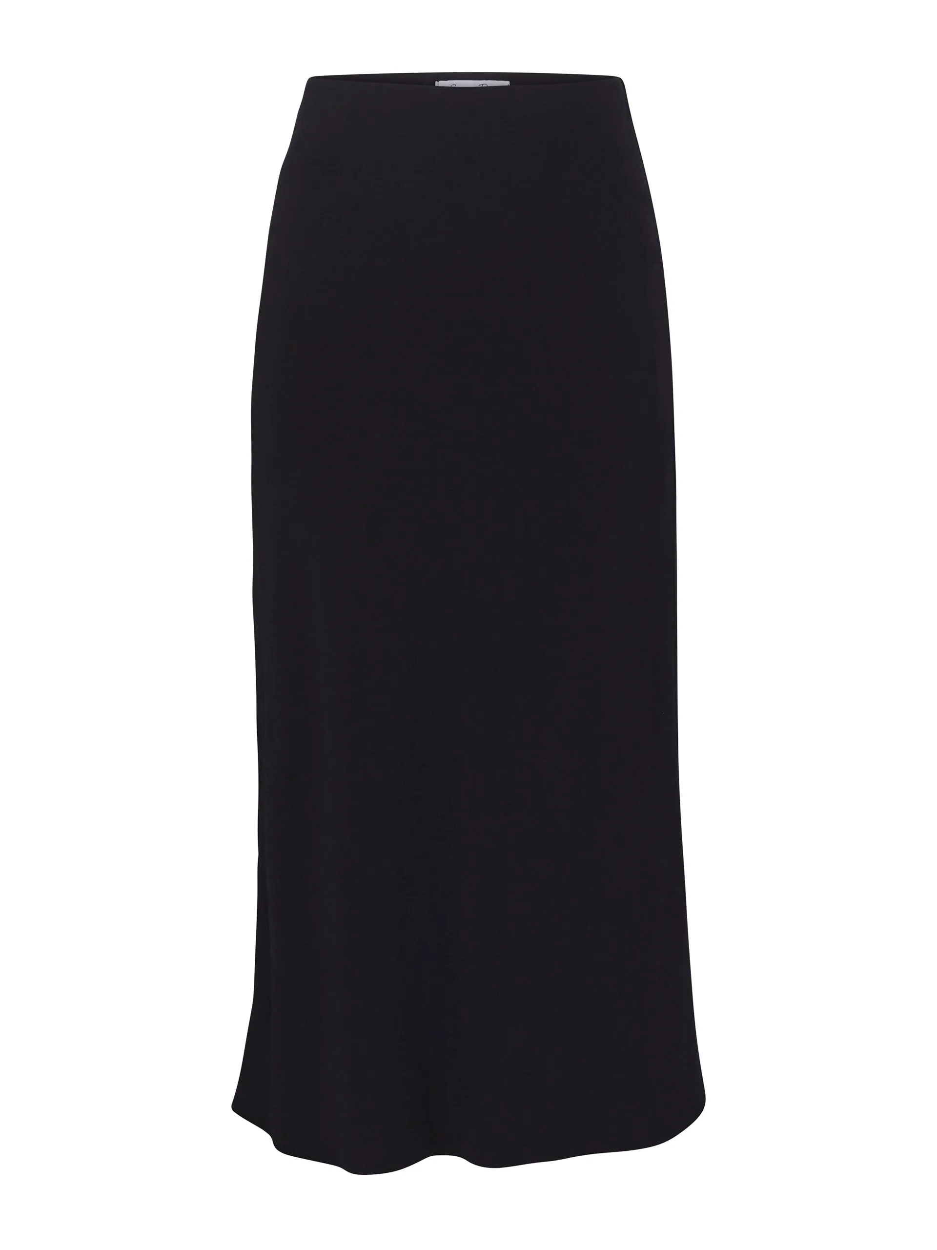The Rey bias-cut skirt in stretch cupro