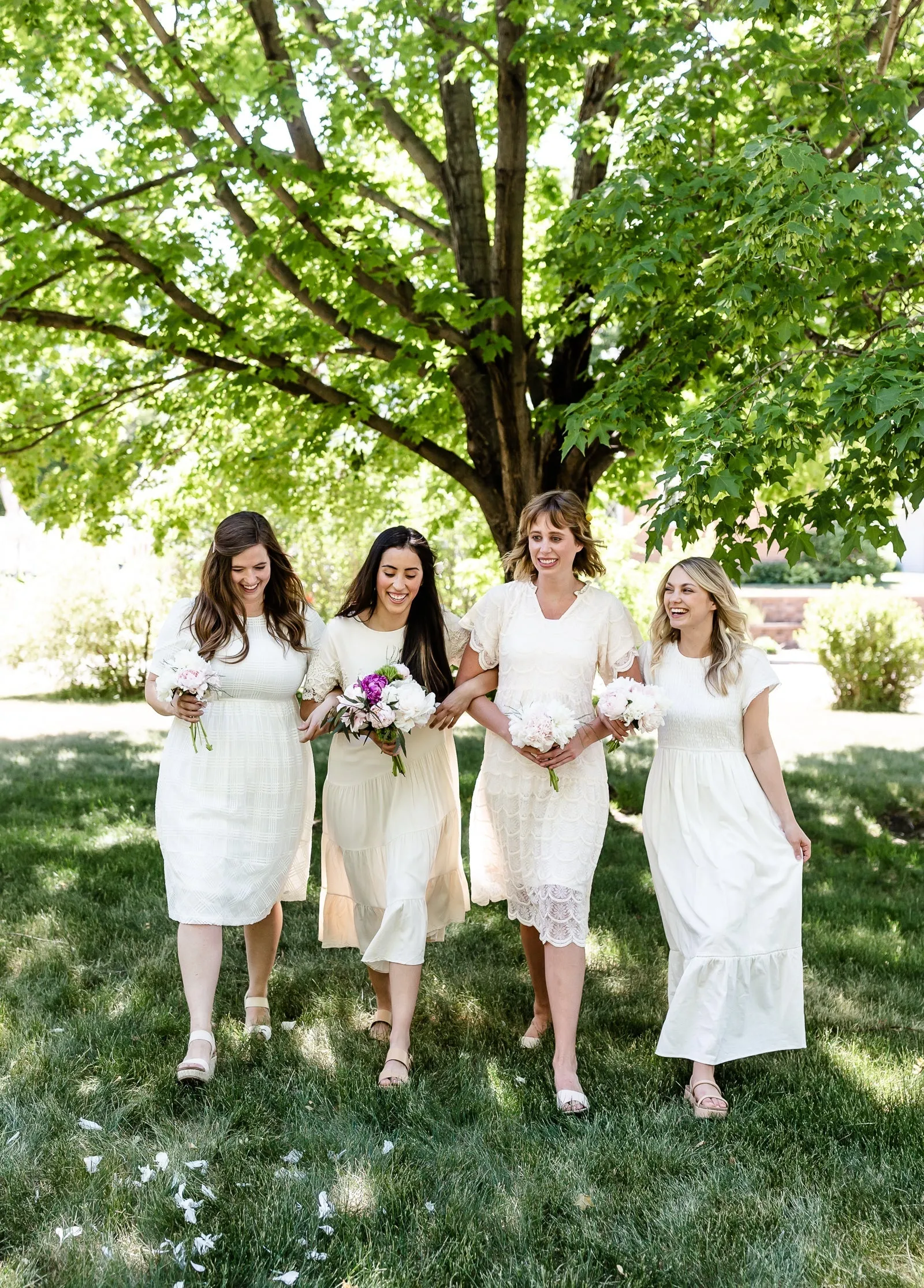 White Overlay Midi Dress - FINAL SALE