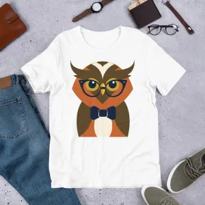 Wise Owl Short-Sleeve Unisex T-Shirt