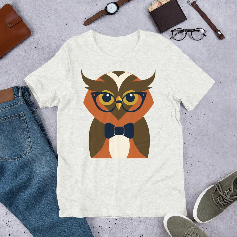 Wise Owl Short-Sleeve Unisex T-Shirt