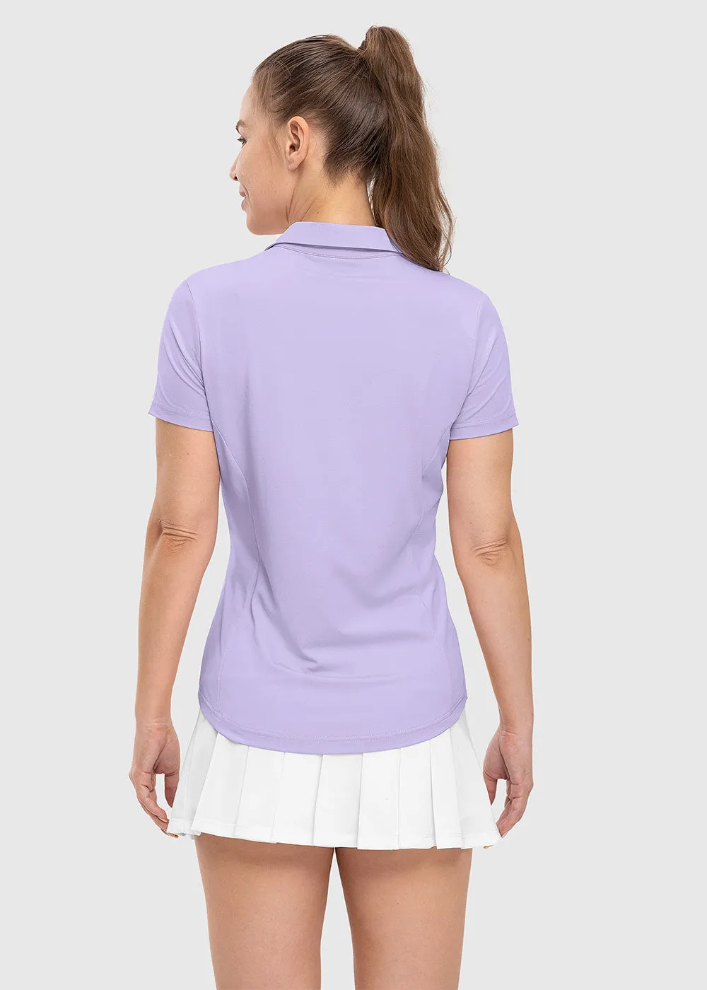 Women's High Elastic V-neck Short Sleeves