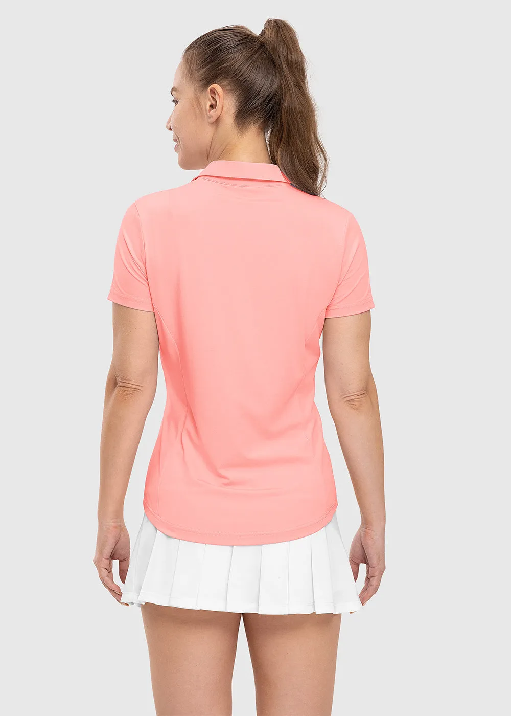 Women's High Elastic V-neck Short Sleeves